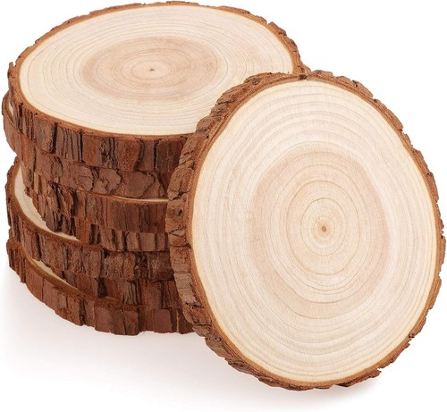 6pcs 18cm large wood - large,
