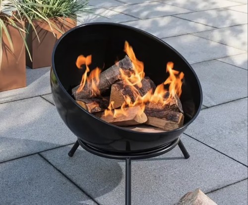 New nutmeg fireball fire pit - nutmeg,