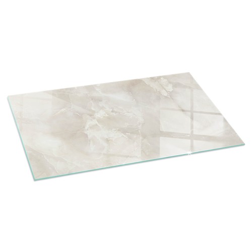 Fireproof glass hearth - glass,