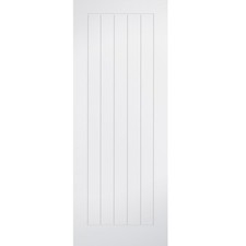 Branded White Primed Cottage Style Hollow Core Internal Door + UK Delivery