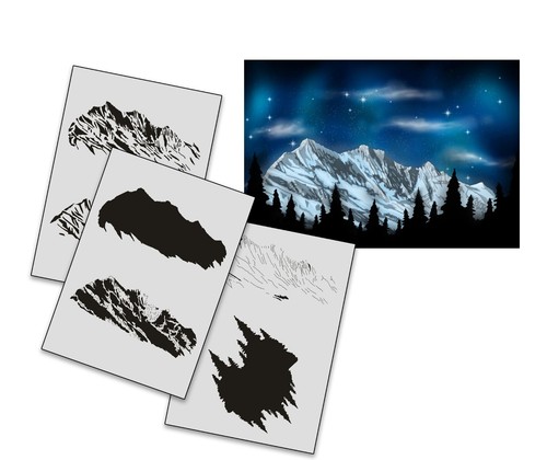 163 ski mountain step - , by