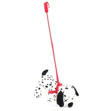 Poochie Pals Dalmatian Soft Toy On Stiff Lead
