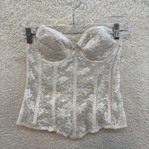 Vintage corset bustier top - vintage, 36b