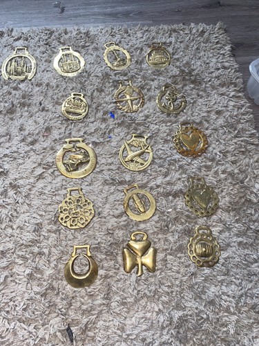 Horse brass antiques each - horse,