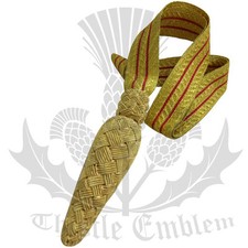 British Infantry Officers Golden Red Sword Knot/Royal Navy Officer Sword Knot