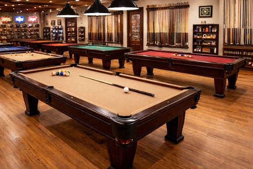 Pool table felt - felt, camel