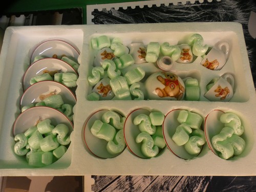 1987 steiff piece tea - steiff, 15-piece