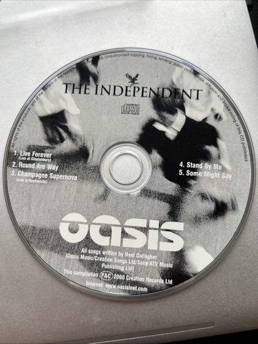 Oasis promotional cd - promotional, from