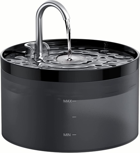 Stainless steel cat water - stainless,