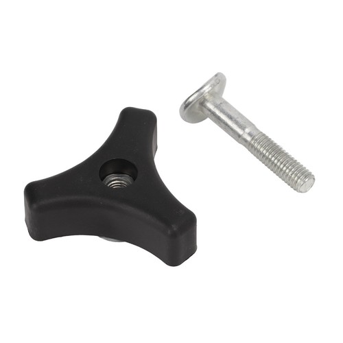 Plastic lawn mower handle knob - lawn,