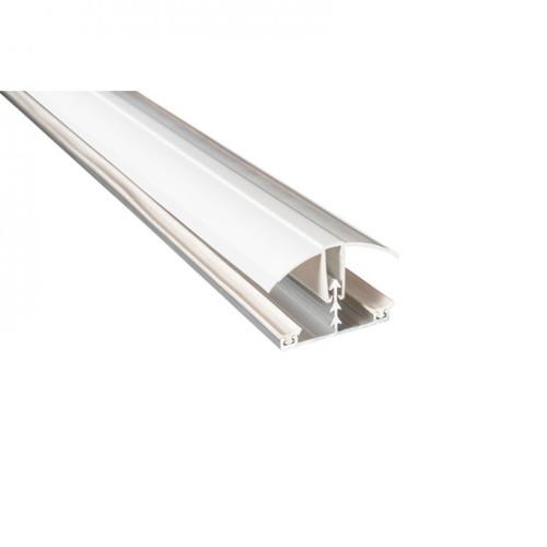 White universal glazing bar - glazing,