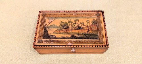 Antique c19th tunbridgeware - antique,