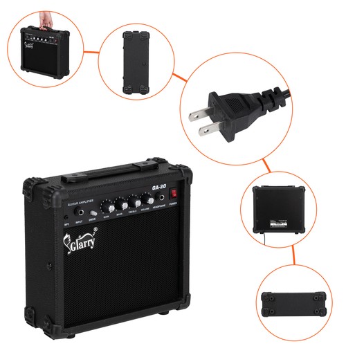 Glarry electric bass - glarry, /