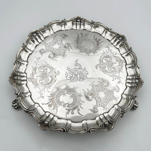 Antique georgian crested - antique, 11.5"
