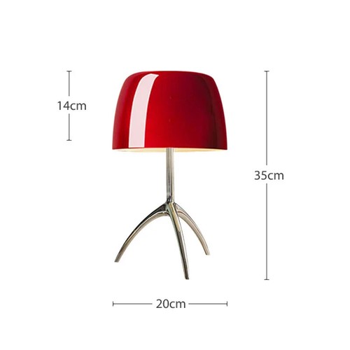 Rocket retro table lamp - lamp, |