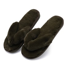 Women Fur Fluffy Sliders