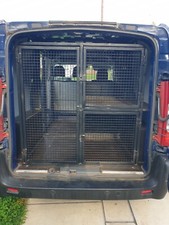 Jumbo Metal Pet Transport Cage, Van, 5 Separate Sections, Dog Ceates