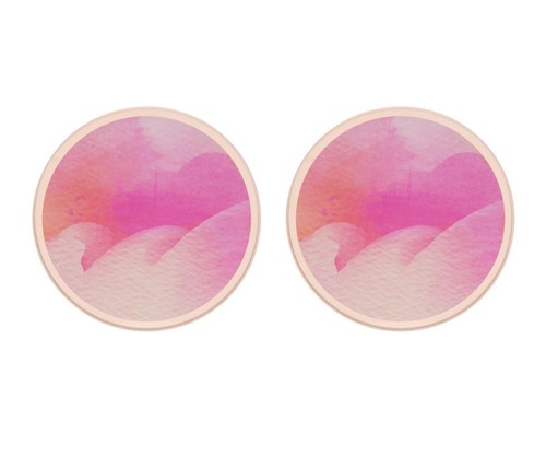 Candle plate mirrored - candle,