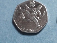 TAEKWONDO OLYMPIC 50p COIN