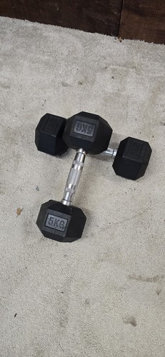 Ergo hand weights 2x5kg - 2x5kg, rubber