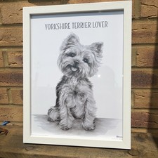 Yorkshire Terrier Lover Framed Print - 2018