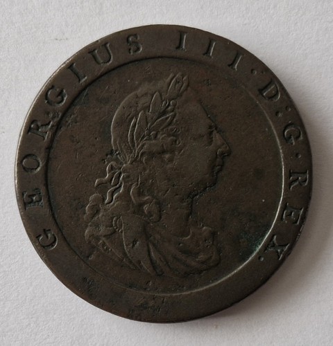 1797 cartwheel penny one - cartwheel,