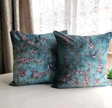 Blue Soft Touch Cushion Cover