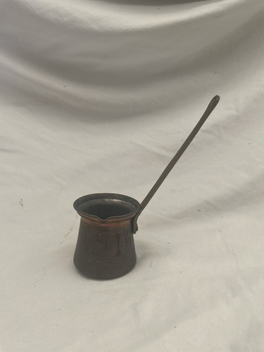 Vintage copper turkish coffee - vintage,