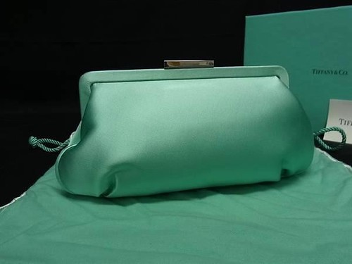 Tiffany satin clutch - clutch, bag