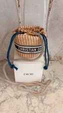 Christian Dior Wicker Bucket