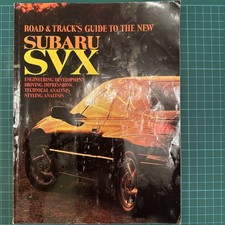 Subaru SVX Road & Track