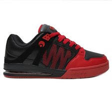 OSIRIS SHOES PIXEL BLACK RED