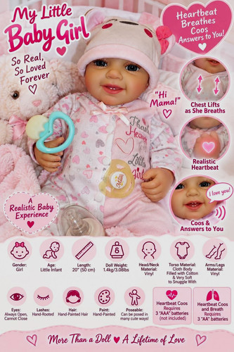 Reborn baby with heartbeat - reborn,