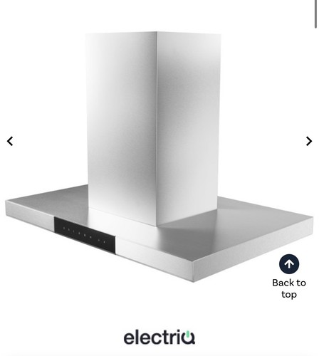 Electriq 90cm island - 90cm,