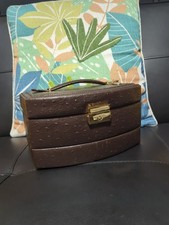 Dulwich Designs Vintage Leather Jewellery Box