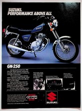 Suzuki 1982 GN-250 Motorcycle