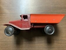 Old Tin Toy Dump Truck- Free USA Ship