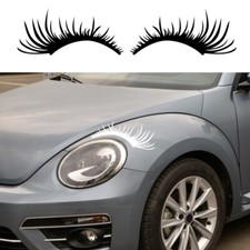 2Pcs Funny Eyelashes Vinyl