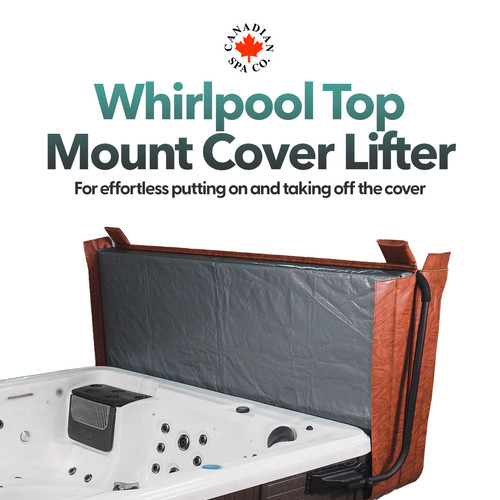 Top mount spa cover lifter - mount,