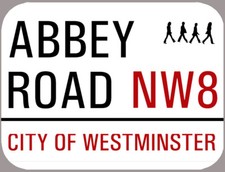 LONDON METAL ST SIGN, A4 SIZE