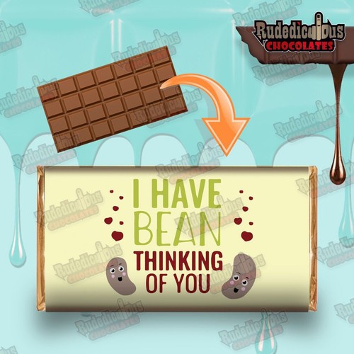 Rude chocolate bar - chocolate,