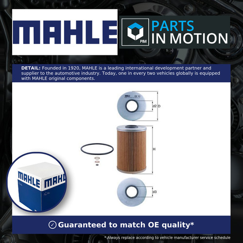 Oil filter fits bmw - fits, m535