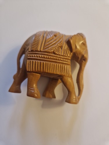 Small hand carved wooden - carved,