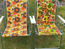 Vintage Pair Of Floral Print