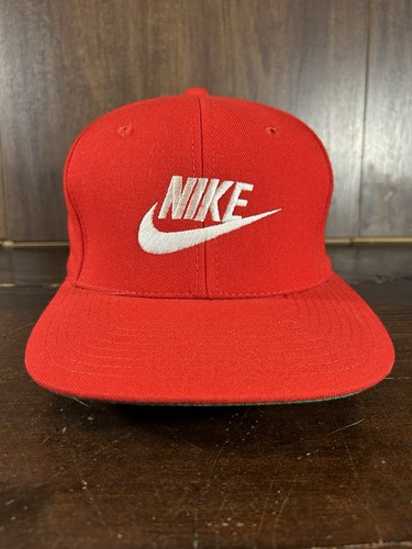 Vtg nike hat wool buckle - wool,