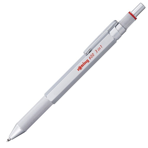 Rotring 600 1 silver - rotring,