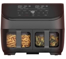 Instant DAF8132SS Vortex Plus Dual Basket 7.6L Air Fryer 1700W Stainless Steel