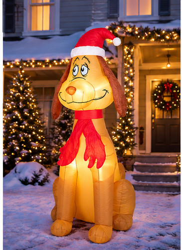 Grinch max 6ft inflatable - grinch,