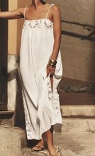 Zara White Crochet Sleeveless