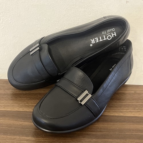 Hotter black wide fit regular - hotter,